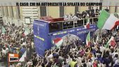 Il caso: chi ha autorizzato la sfilata dei campioni
