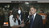 Green pass, la piazza sfida il governo