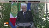 Mattarella: "Vaccinarsi è un dovere civico"