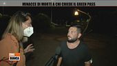 Minacce di morte a chi chiede il green pass