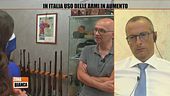 In Italia uso delle armi in aumento