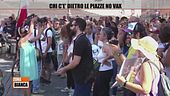 Chi c'è dietro le piazze no vax