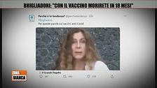 Brigliadori: "Con il vaccino morirete in 18 mesi"