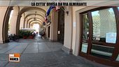 La città divisa da via Almirante