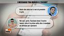 I messaggi tra Luca Morisi e l'escort