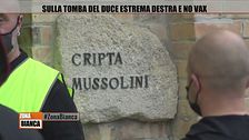 Sulla tomba del Duce