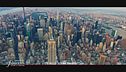 Al tramonto, un ppanorama mozzafiato dominato dalla magia che trasmette l'Empire State Building