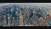Al tramonto, un ppanorama mozzafiato dominato dalla magia che trasmette l'Empire State Building