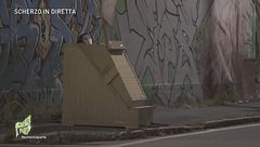 Lo scherzo in diretta a Giulia Salemi