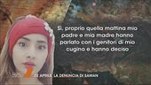 22 aprile, la denuncia di Saman