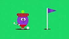 Il distintivo del gioco del golf