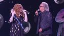 La leggenda Mina e Riccardo Fogli cantano "Acqua e sale"