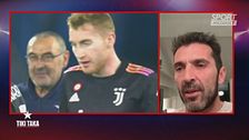 Buffon: "Sarri si è posto male alla Juve"