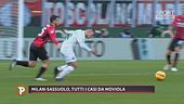 Milan-Sassuolo, la moviola: Raspadori da rosso? Il dibattito