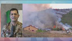 Incendi in Sardegna, Il generale Figliuolo: "Immagini terrificanti"