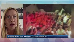 Mancata riapertura delle discoteche, Giorgia Meloni: "Una follia. Si balla ovunque, senza controlli"