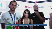 Gianmarco Tamberi e la fidanzata Chiara, una coppia da oro