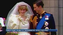 Carlo e Diana, 40 anni fa il matrimonio del secolo finito male