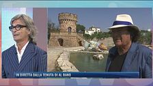 Al Bano ci mostra la sua tenuta dove sorge il vigneto ed un hotel