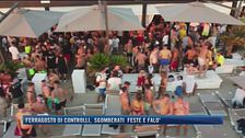 Ferragosto di controlli, sgomberati deste e falò