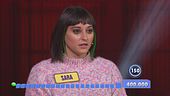 Sara affronta il gioco finale