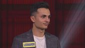 Leonardo affronta il quizzone finale
