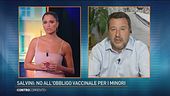 Matteo Salvini: No all'obbligo vaccinale per i minori