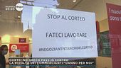 Cortei green pass in centro, i commercianti dicono basta