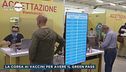 La corsa ai vaccini per avere il green pass