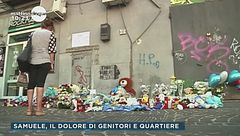 Samuele, il dolore di genitori e quartiere