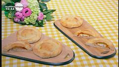 Focaccine ripiene di ricotta e alici