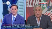 Rincaro bollette, Antonio Tajani: "Il Governo ha fatto un primo passo avanti, necessario farne altri"