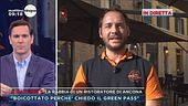 "Boicottato perchè chiedo il green pass"