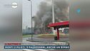 L'aereo precipitato a San Donato milanese