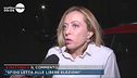 Voto, il commento di Giorgia Meloni
