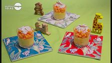 Crema di cocco con papaya
