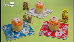 Crema di cocco con papaya