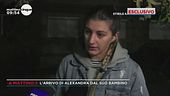 L'arrivo di Alexandra dal suo bambino