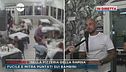 In diretta dalla pizzeria della rapina choc