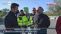 La protesta dei portuali