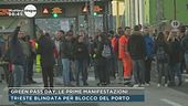 Green pass day, le prime manifestazioni