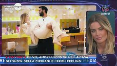 GF Vip, amori e scontri nella casa