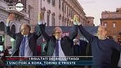 I risultati a Roma, Torino e Trieste