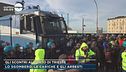 Gli scontri al porto di Trieste