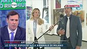Le opere esposte alla Biennale di Milano