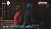 L'arrivo di Daniela Poggiali in tribunale