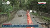 Calabria, pioggia incessante