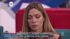 GfVip, Soleil e la frase inopportuna