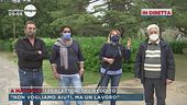 "Non vogliamo aiuti ma un lavoro"