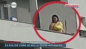 Caso Ziliani, Silvia sul balcone